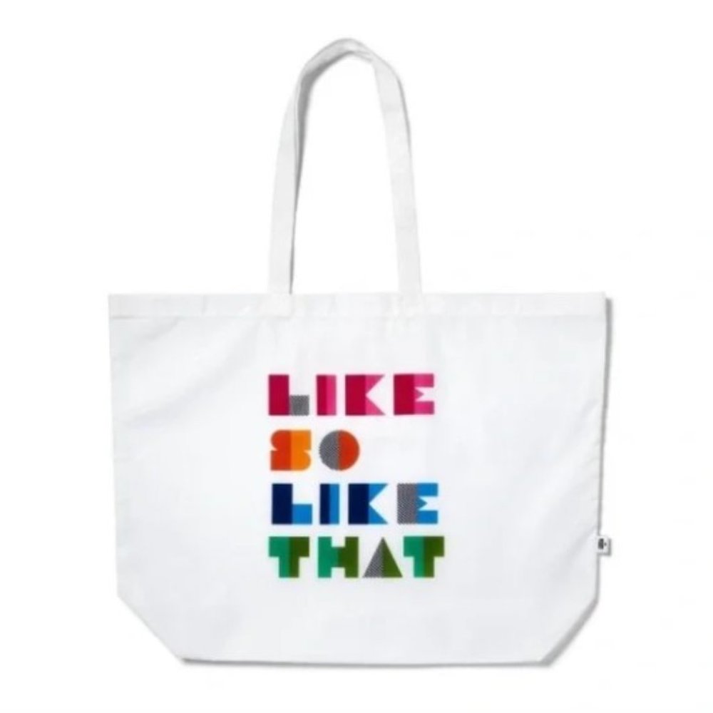 NWT 'Like So Like That' Reusable Packable Tote - Tabitha Brown for Target